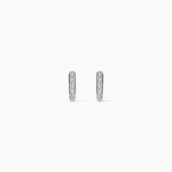 Marc Orian Bijoux Or|Bijoux Diamant > Boucles D'oreilles Puces Rosalin Blanc Diamant Blanc