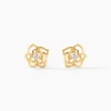 Marc Orian Boucles D'Oreilles Fleur|Bijoux Homme > Boucles D'oreilles Puces Rozsi Or Jaune Oxyde De Zirconium