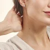 Marc Orian Cadeaux Mariage|Bijoux Diamant > Boucles D'oreilles Puces Soleil D'hiver Or Blanc Diamant