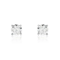 Marc Orian Idées Cadeaux Homme|Anniversaire De Mariage > Boucles D'oreilles Puces Victoria Or Blanc Diamant