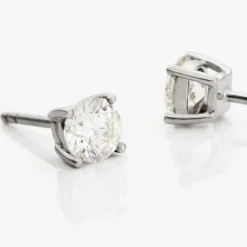 Marc Orian Idées Cadeaux Homme|Anniversaire De Mariage > Boucles D'oreilles Puces Victoria Or Blanc Diamant