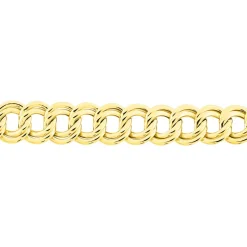 Bracelet Aaron Maille Fantaisie Or Jaune