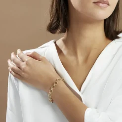 Marc Orian Bracelets|Idées Cadeaux Femme > Bracelet Aaron Maille Fantaisie Or Jaune