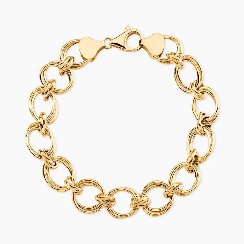 Marc Orian Bracelets|Idées Cadeaux Femme > Bracelet Aaron Maille Fantaisie Or Jaune