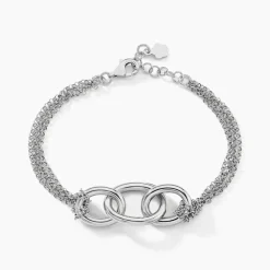 Marc Orian Bracelets|Bijoux Fantaisie > Bracelet Abassia Argent Blanc