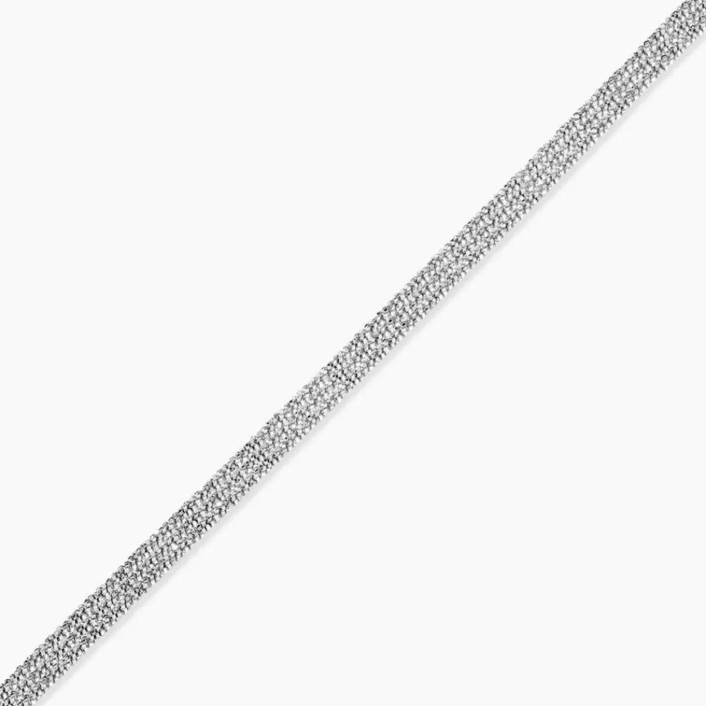 Marc Orian Bracelets|Bijoux Fantaisie > Bracelet Abie Torsade Argent Blanc