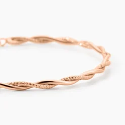 Marc Orian Bracelets|Bijoux Fantaisie > Bracelet Abie Torsade Argent Rose