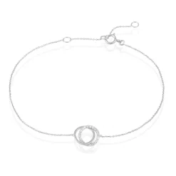Bracelet Absolu Or Blanc Diamant