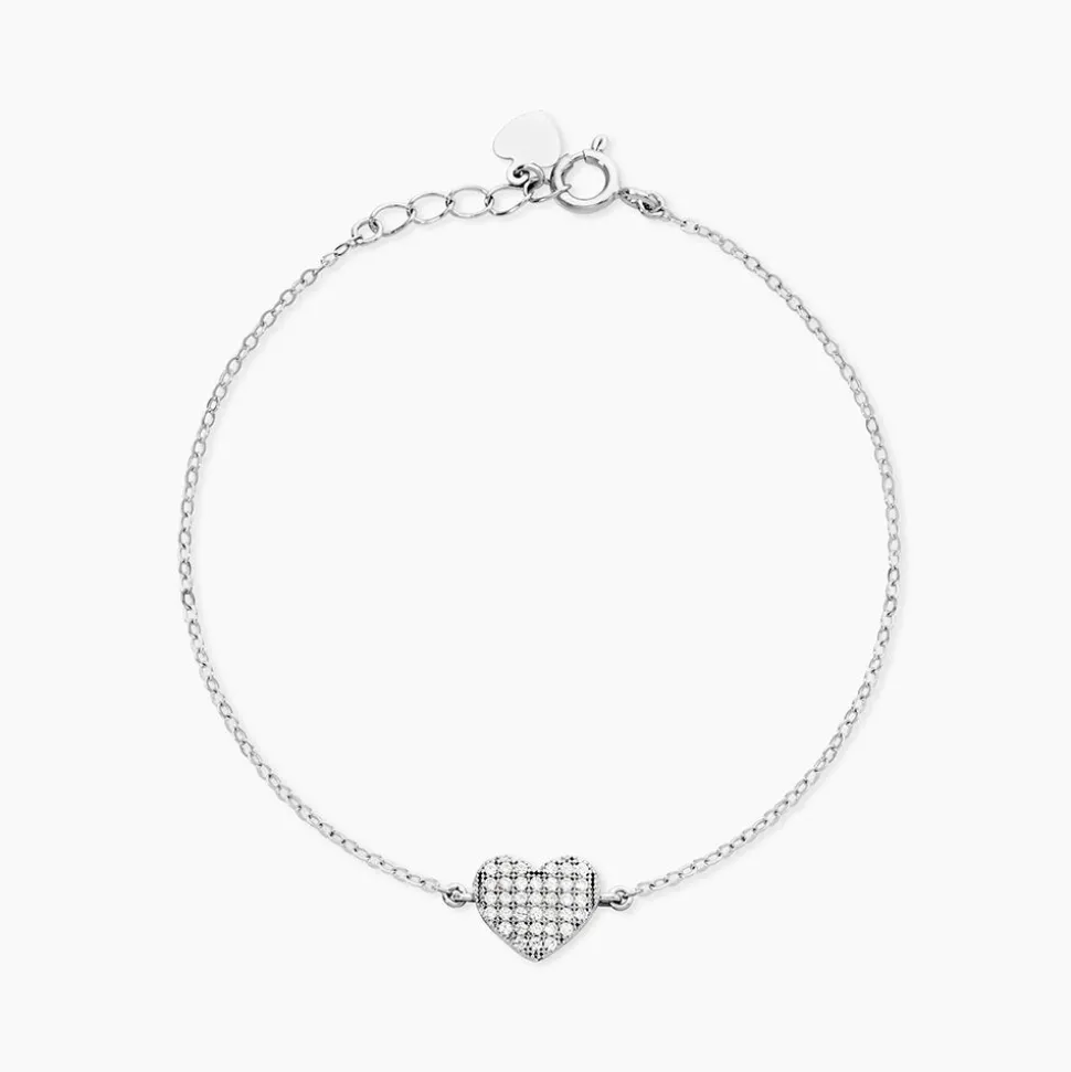 Bracelet Achahildis Argent Oxyde De Zirconium
