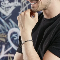 PHEBUS HIM Bracelets Homme|Bracelets Acier Inoxydable > Bracelet Acier Bicolore