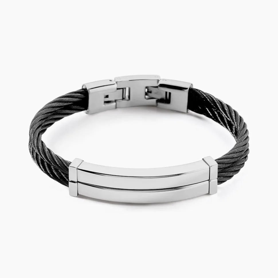 Bracelet Acier Bicolore