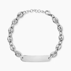 Marc Orian Bracelets Homme|Bracelets Acier Inoxydable > Bracelet Acier Blanc Joanano