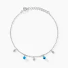 Marc Orian Bracelets|Bijoux Fantaisie > Bracelet Adiva Argent Blanc Turquoise