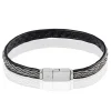 Bracelet Alaoua Acier Blanc