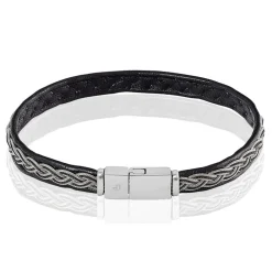 Bracelet Alaoua Acier Blanc