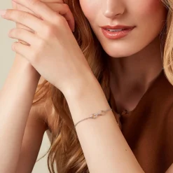 Marc Orian Bracelets|Bijoux Fantaisie > Bracelet Alissone Argent Blanc