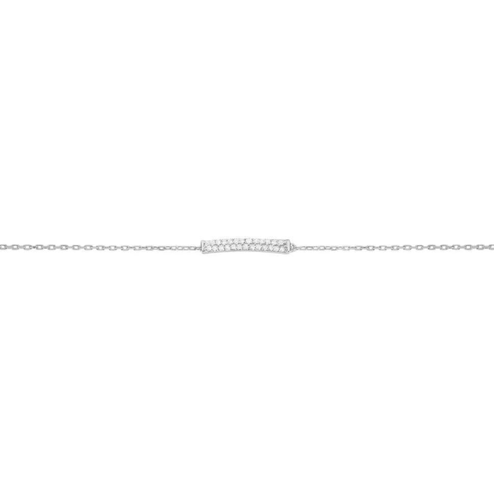 Bracelet Amani Or Blanc Diamant