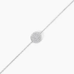 Bracelet Angeles Argent Blanc Oxyde De Zirconium