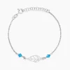 Marc Orian Bracelets|Bijoux Fantaisie > Bracelet Angelika Argent Blanc Pierre De Synthese