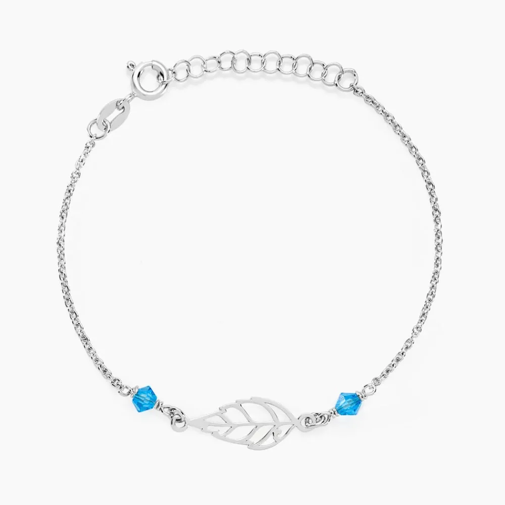 Marc Orian Bracelets|Bijoux Fantaisie > Bracelet Angelika Argent Blanc Pierre De Synthese