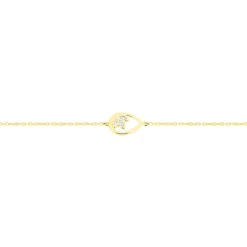 Bracelet Angelyna Or Jaune Diamant