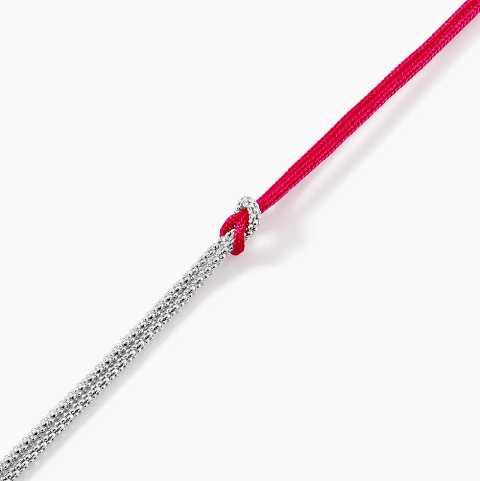 Bracelet Anicha Argent Blanc