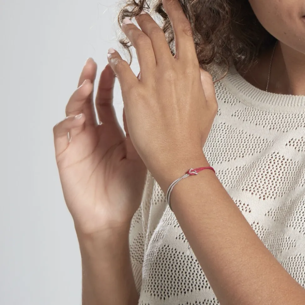 Bracelet Anicha Argent Blanc