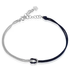 Bracelet Anicha Argent Blanc