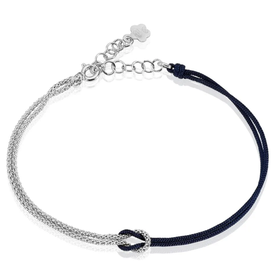 Bracelet Anicha Argent Blanc