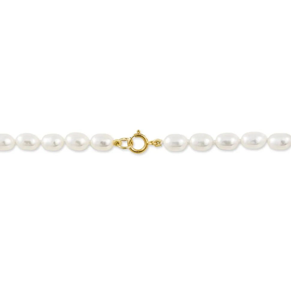 Bracelet Anjana Or Jaune Perle De Culture