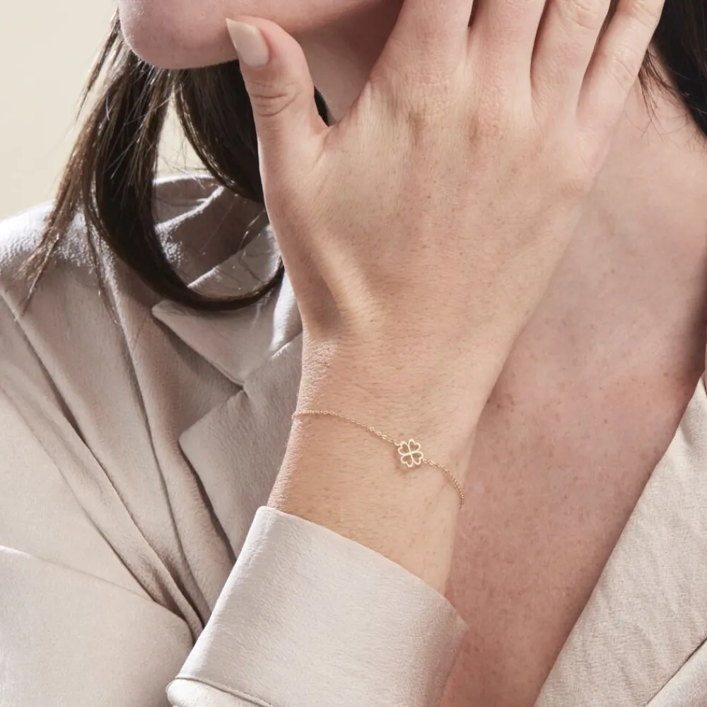 Marc Orian Bracelets Or|Bijoux Trèfle > Bracelet Aquilegia Or Jaune
