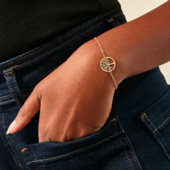 Marc Orian Bracelets Or|Bijoux Arbre De Vie > Bracelet Aragorn Or Bicolore