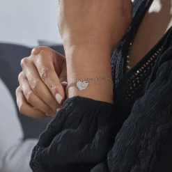 Marc Orian Bracelets|Bijoux Coeur > Bracelet Argent Bicolore Soio