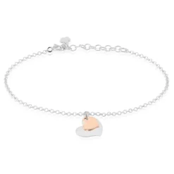 Marc Orian Bracelets|Bijoux Coeur > Bracelet Argent Bicolore Soio