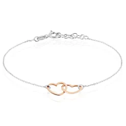 Marc Orian Bracelets|Bijoux Fantaisie > Bracelet Argent Bicolore Virgi