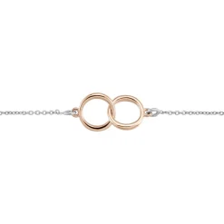 Marc Orian Bracelets|Bijoux Fantaisie > Bracelet Argent Bicolore Virgino