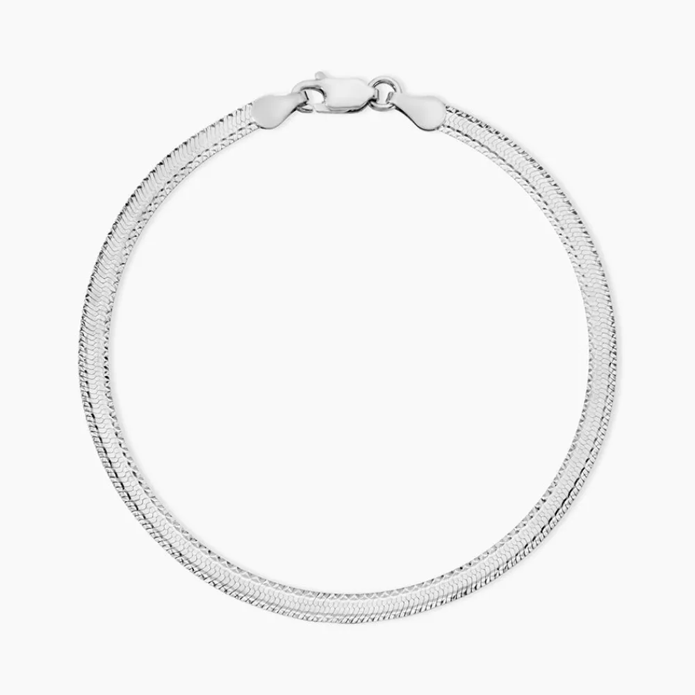 Marc Orian Bracelets|Idées Cadeaux Femme > Bracelet Argent Blanc Alyona