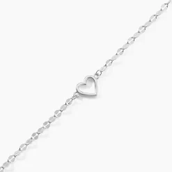 Marc Orian Bracelets|Bijoux Coeur > Bracelet Argent Blanc Hariane