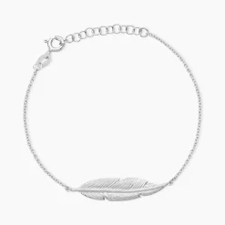 Bracelet Argent Blanc Irene