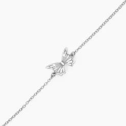 Marc Orian Bracelets|Bijoux Fantaisie > Bracelet Argent Blanc Liseron