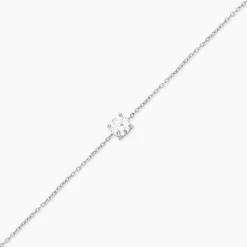 Bracelet Argent Blanc Lylwenn Oxyde De Zirconium