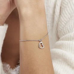 Marc Orian Bracelets|Bijoux Coeur > Bracelet Argent Blanc Ossia