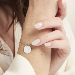 Bracelet Argent Blanc Tana Nacre