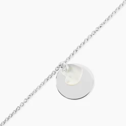 Bracelet Argent Blanc Tana Nacre