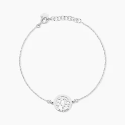 Marc Orian Bijoux Arbre De Vie|Bracelets Arbre De Vie > Bracelet Argent Blanc Vroon