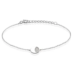 Bracelet Argent Grissil Oxydes De Zirconium