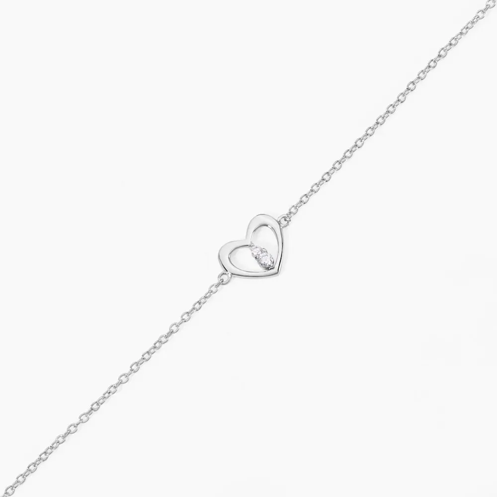 Marc Orian Bijoux Zirconium|Bracelets > Bracelet Argent Savin Oxydes De Zirconium