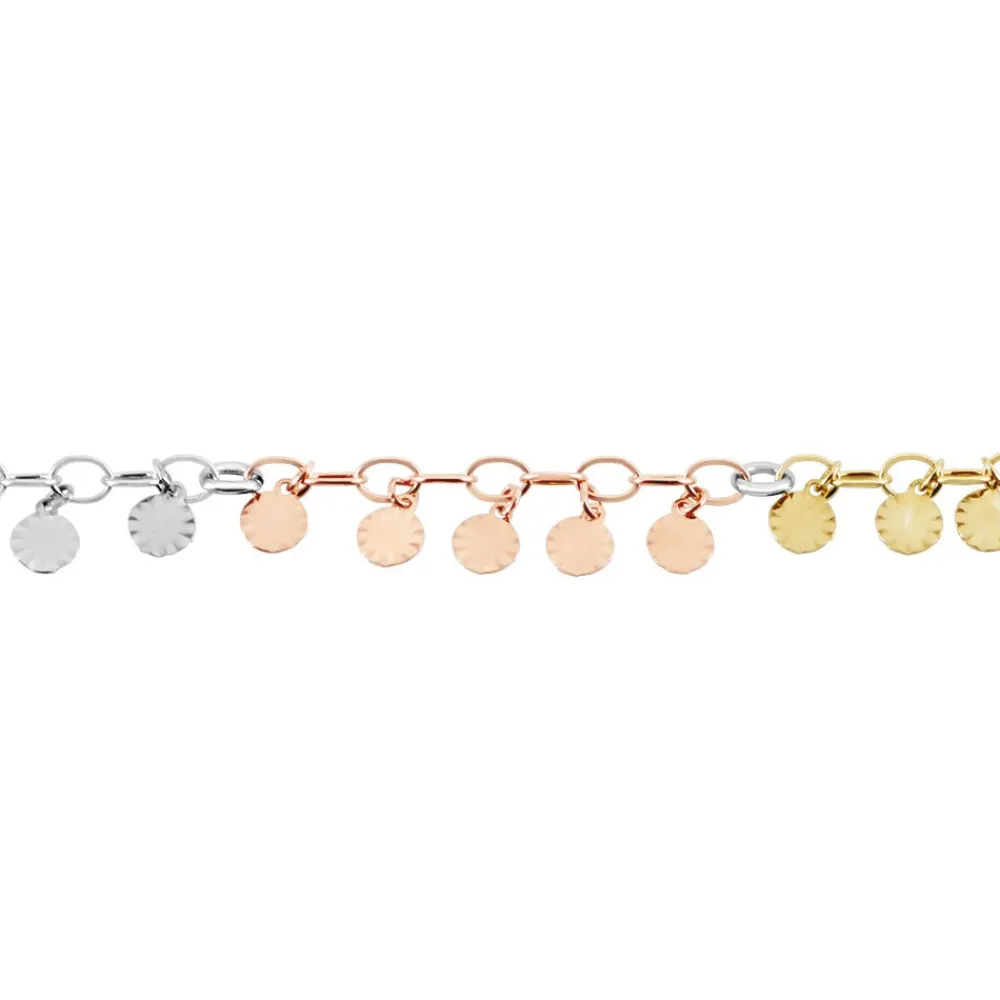 Marc Orian Bracelets|Idées Cadeaux Femme > Bracelet Argent Tricolore Bop