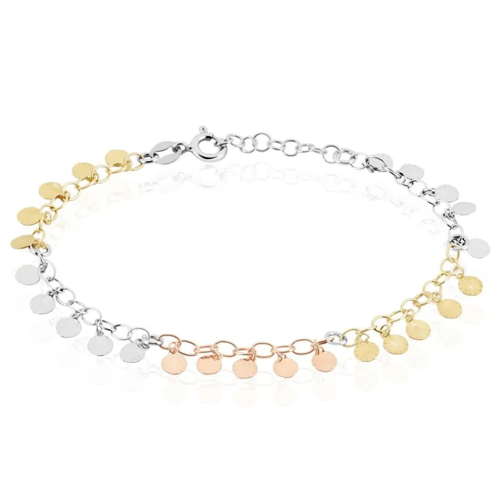 Marc Orian Bracelets|Idées Cadeaux Femme > Bracelet Argent Tricolore Bop