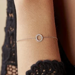 Bracelet Argent Umbria Oxydes De Zirconium
